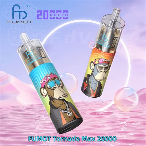 Fumot Randm Tornado MAX 20000 20k Puffs Stylo Vape Jetable 2 5