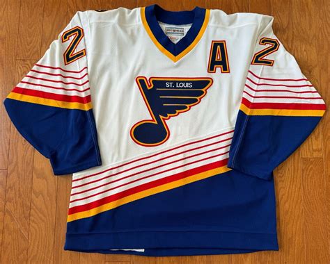 Nhl St Louis Blues Al Macinnis Authentic Jersey Size 48 Ccm Ebay