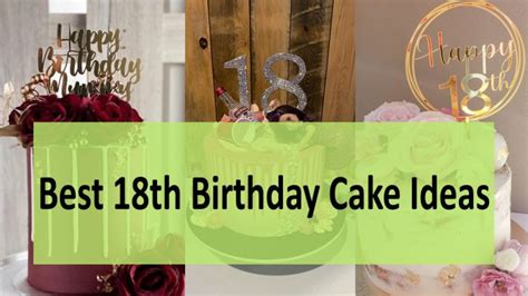 70 Best 18th Birthday Cake Ideas 2022 Cake Designs Attention Trust