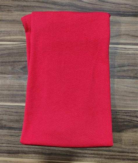 Lycra Popcorn Fabric Tshirt Red At Rs Kg In Surat Id