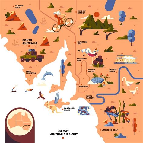 The Times X South Australia Map Making Pictures