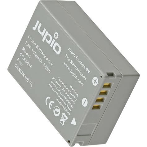 Jupio Nb 7l Lithium Ion Battery Pack 74v 1050mah Cca0016 Bandh