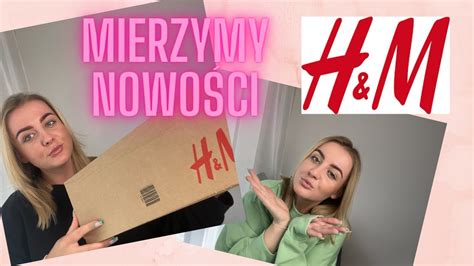 haul mierzymy nowości h m mierzymy tryonhaul YouTube