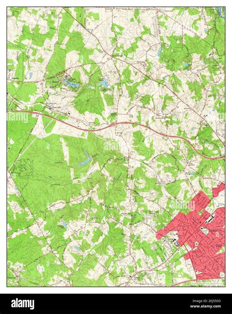 Vienna Virginia Map 1966 124000 United States Of America By