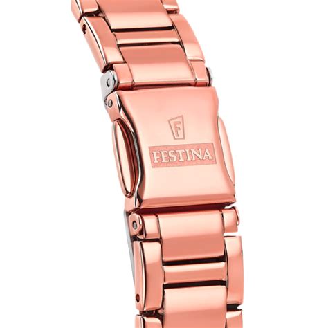 Montre Festina Mademoiselle F Ros Bracelet En Acier Femme