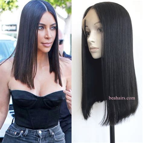 Long Blunt Cut Bob Brazilian Virgin 360 Frontal Lace Wig[bea003] Bea