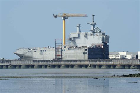 Saint Nazaire Le Sébastopol Deuxième Navire Mistral De Retour