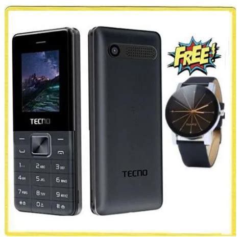 Tecno T301 Featured Phone Dual Sim Fm Bluetooth Torch Memory