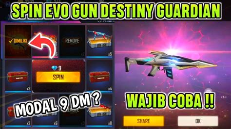 WAJIB NONTON SPIN EVO GUN XM8 DESTINY GUARDIAN TERBARU FREE FIRE