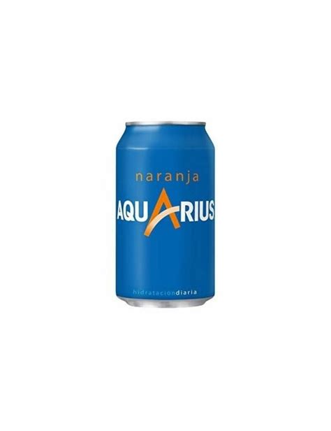 Aquarius Sabor Naranja Lata 330 Ml