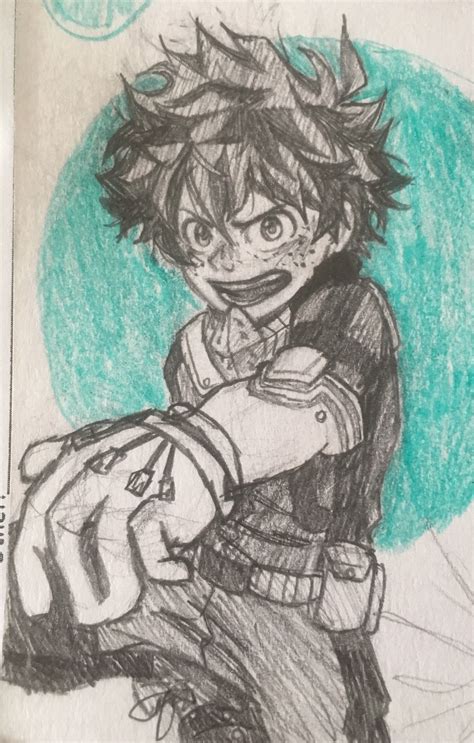 Mha A Deku Sketch Thingg By Lyssabug17 On Deviantart