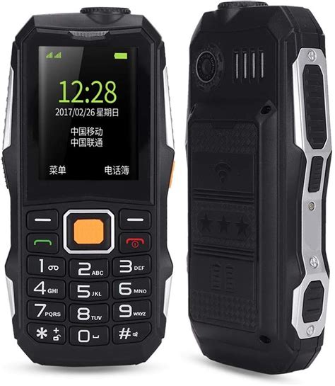 ASHATA GSM Seniorenhandy Mobiltelefon Senioren Handy Großtastenhandy