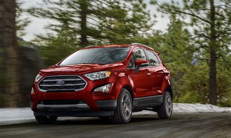 2022 Ford Ecosport Vs Chevy Trax Interior Specs Dimensions