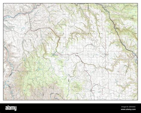 Orofino idaho map Cut Out Stock Images & Pictures - Alamy