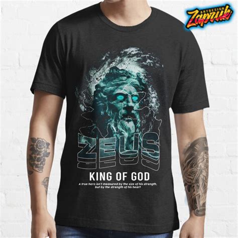 Trendy Modern Streetwear Mythology Zeus T Shirt Design Buy T Shirt