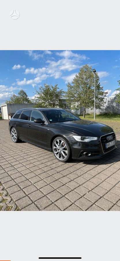 Audi A6 Dalimis Europa 230kw El Kablys Orine Pakaba Distronic Linij