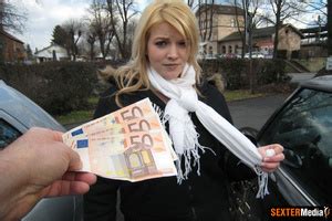 Plump Blonde Girl Gets Tied Up And Sucking Cock For Mone XXX Dessert