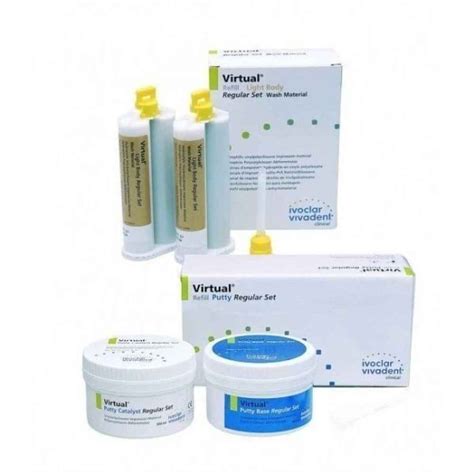 Ivoclar Vivadent Virtual Putty And Light Body Set Regular Set