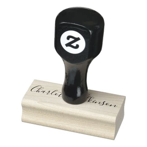 Custom Signature Name Stamp
