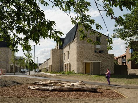 Mikhail Riches Creates Energy Efficient Terraced Streets As Social Housing In Norwich