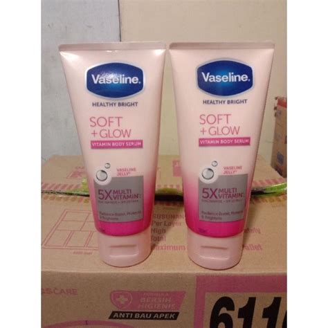 Jual Vaseline Healthy Bright Vitamin Gel Serum Fresh Glow Soft Glow Firm Glow 180ml Shopee