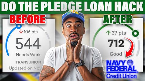 Start Building Your Credit With The Navy Federal Pledge Loan Youtube