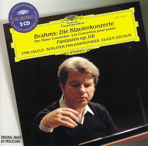 Brahms The Piano Concertos Fantasias Op 116 Berliner Philharmoniker