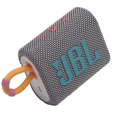 Caixa de Som Bluetooth JBL GO 3 Cinza Ciclone Magazine Tudo para você