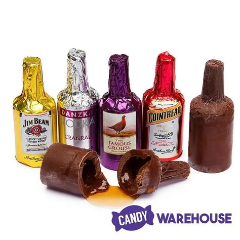 alcohol chocolate bottles una deliciosa fusion adn chocolate