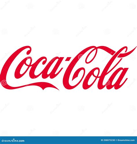 Coca Cola Logo Editorial Stock Photo Illustration Of Editorial 208075238