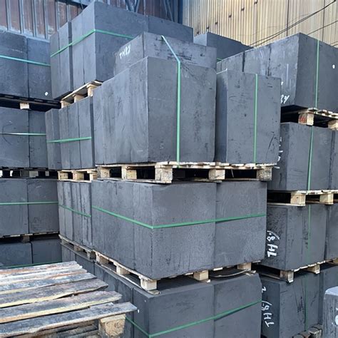 High Temperature Resistance Purity Large Graphite Carbon Block Round