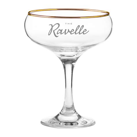 Wholesale Gold Rimmed Coupe Glass Wine N Gear