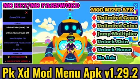 Update Pk Xd Mod Menu Apk V1 29 2 Terbaru Unlimited Money Unlock