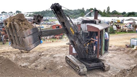 104 Year Old Steam Shovel Working Youtube