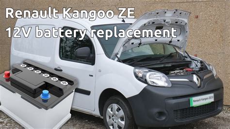 How To Replace The 12V Battery In A Renault Kangoo Electric Van ZE22