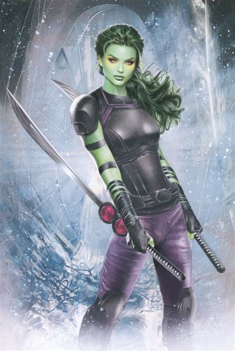 Gamora By Natali Sanders Marvel Art Marvel Characters Gamora