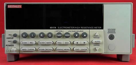 Keithley A Electrometer High Resistance Meter With Ieee Ebay