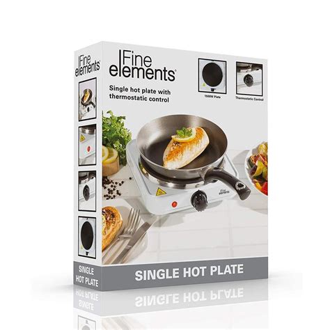 HARDWARE ELECTRICAL FINE ELEMENTS ELECTRIC PORTABLE SINGLE HOT PLATE HOB