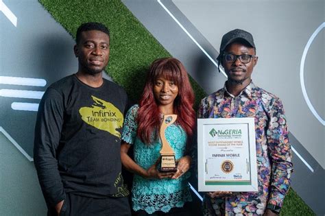 Infinix Wins Most Outstanding Mobile Phone Brand At Nita Phones