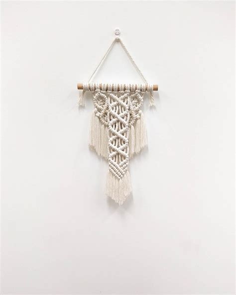 Macrame Wall Hanging手工編織波希米亞風掛飾裝飾壁掛【小掛飾】 設計館 織織貢 Jiggle Jiggle 壁貼牆壁