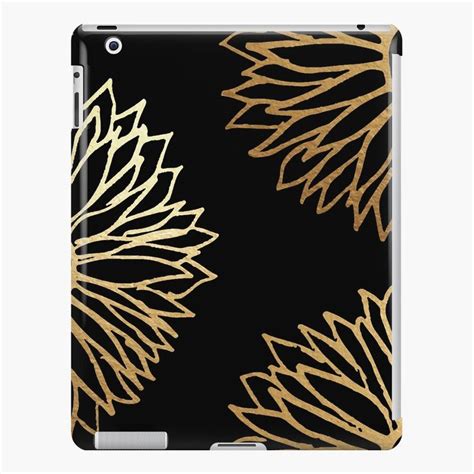 Golden Daisy Flower Ipad Case And Skin For Sale By Gdcdesigns Daisy