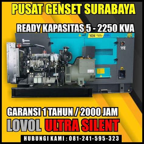 Jual Genset Type Silent Lovol 135 Kva Di Lapak Surabaya Genset Bukalapak