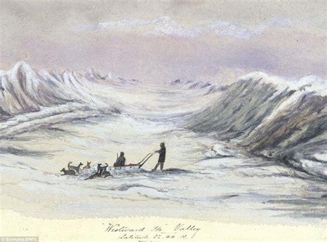 Albert Markham Paintings Of 1875 Expedition To The North Pole To Sell