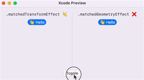 Create A Smooth Transition Between Any Two SwiftUI Views