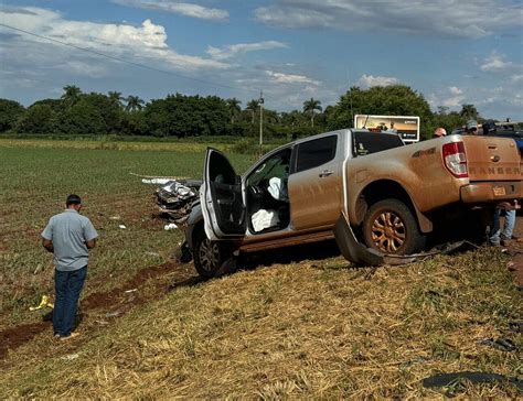 Colis O Entre Carro E Caminhonete Mata Homem Na Ms Cidades