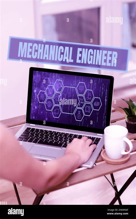 Writing Displaying Text Mechanical Engineer Conceptual Photo Applied