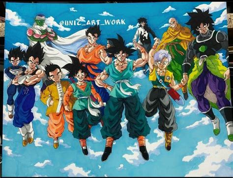 Z Fighters Dragon Ball Art Goku Dragon Ball Super Goku Dragon Ball