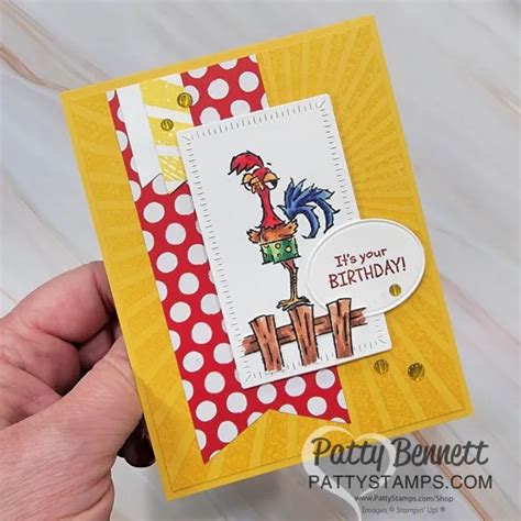 Polka Dots And Hey Chuck Create Fun Cards With Stampin Blends By