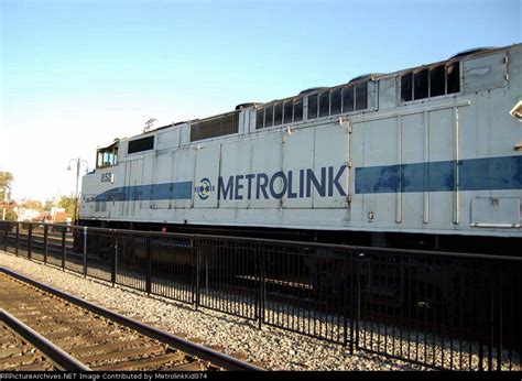 Side Shot Of Metrolink 852