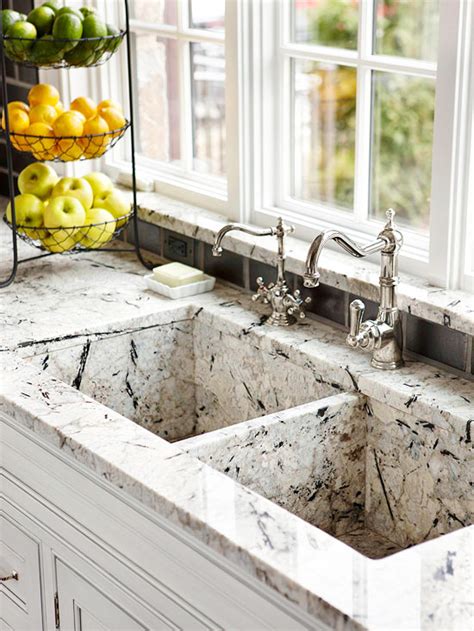 Granite Kitchen Sink Transitional Kitchen Bhg